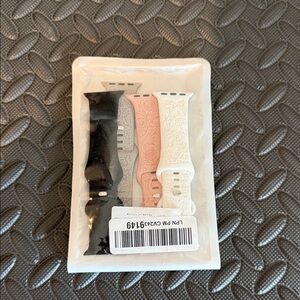 Floral Pattern Watch Bands Set